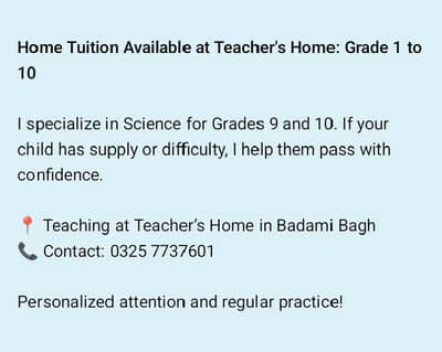 Teaching