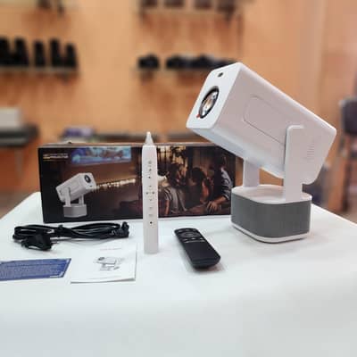Touch display 4k smart andriod mini projector 400 inches display size
