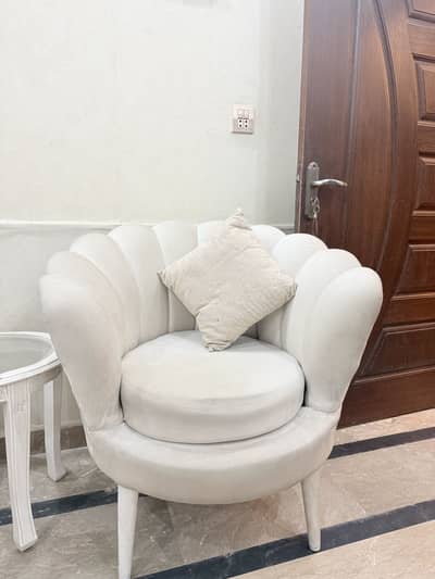 2 sofa seats and Coffee Table
