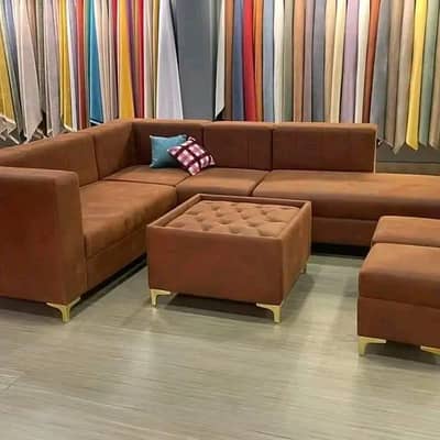 L Shape u corner sofa set chair . and bed design