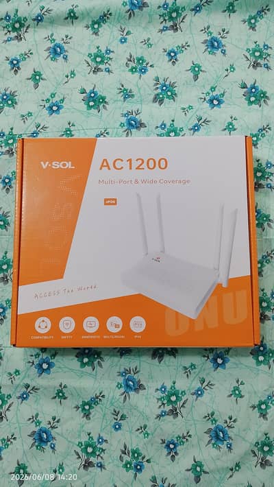 V-Sol Fiber Device.   Complete Box
