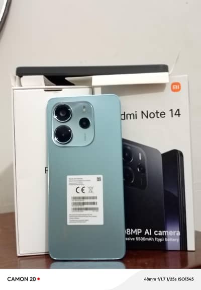 Xiaomi Redmi Note 14 sab Saman available
