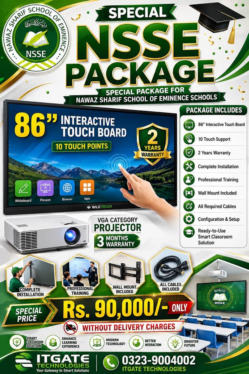 Interactive Smart board/Interactive panel 1