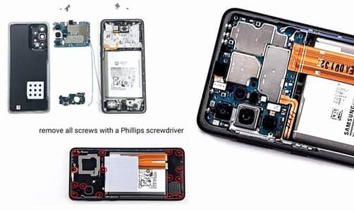 Samsung a33 all parts ok