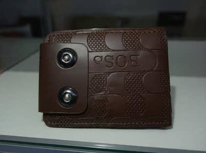 Men's Premium Leather Wallet Card Holder Gift Box Packing