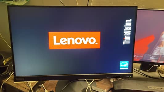 Lenovo 22” IPS Borderless Monitor | Rotatable Stand | Like New