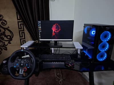 Gigabyte rtx 3050 || Ryzen 5 5500 || 16gb corsair ram || Logitech G29