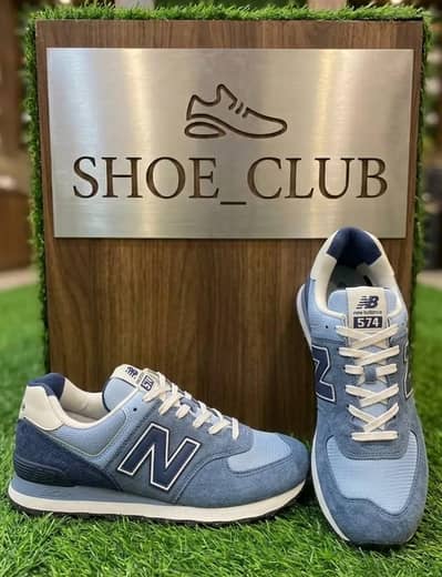 NEW BALANCE  BLUE COLOR SIZE 8/9 OR GREY SIZE 7/8