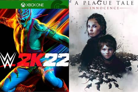 Selling my Xbox One Account with WWE 2K22 & A Plague's Tale Innocence