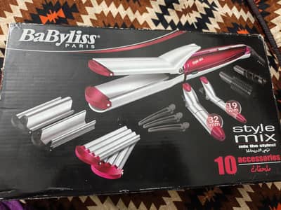 straightener and curler with other accessories