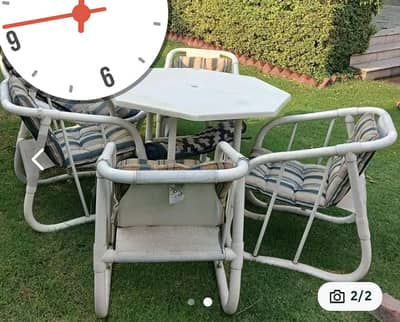 Garden chairs or lawn chairs
