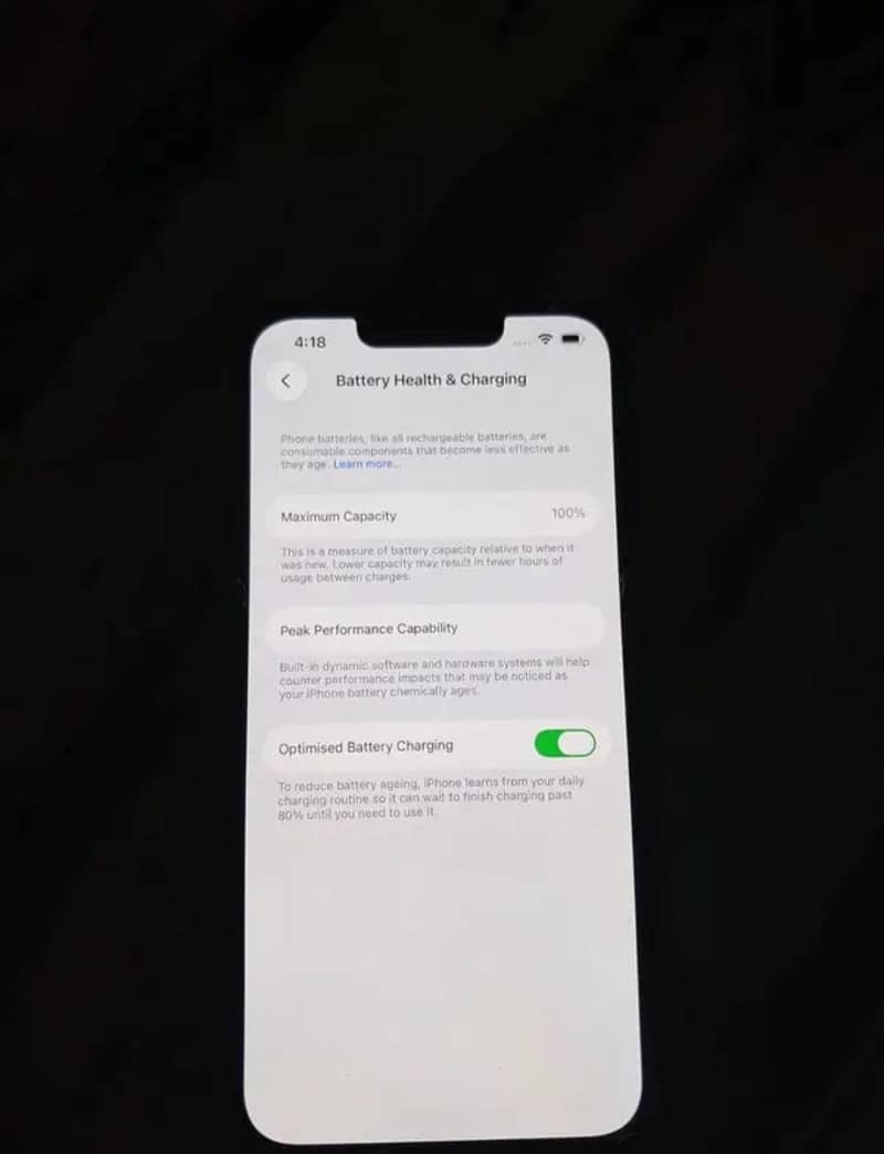 iphone 13 jv 128gb 100% BH WATER PACK box 2m sim 10/10 7 pic 4