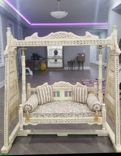 luxury wooden swing | premium handcrafted design
