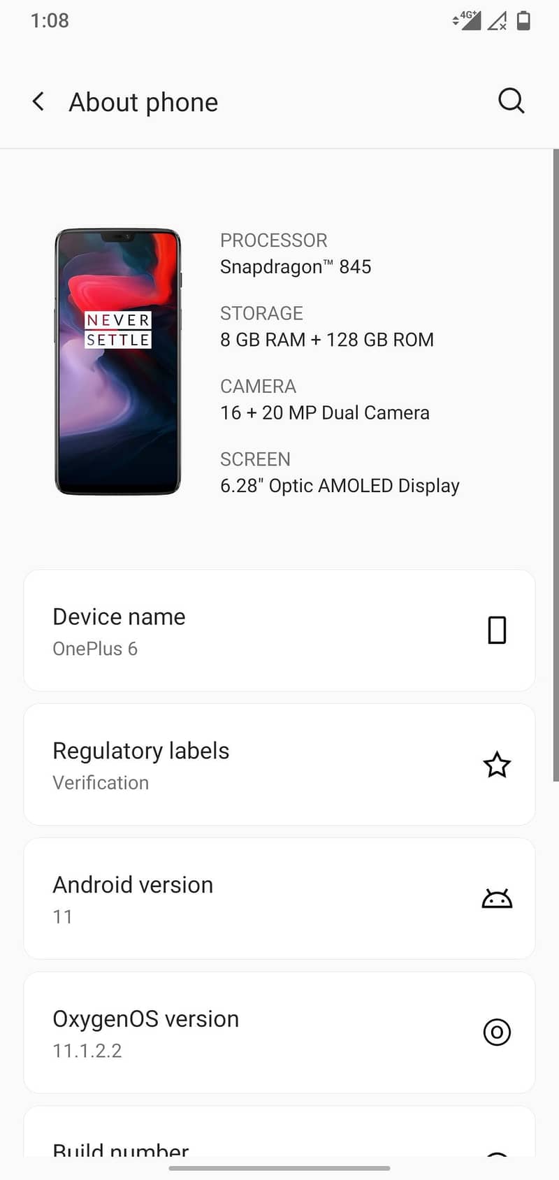 One Plus 6 0