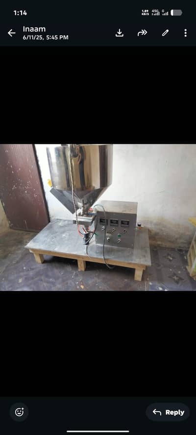 cream filling machine