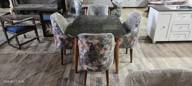 Dining set, coffee chairs, furniture and doors