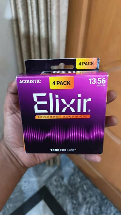 Acoustic guitar original strings