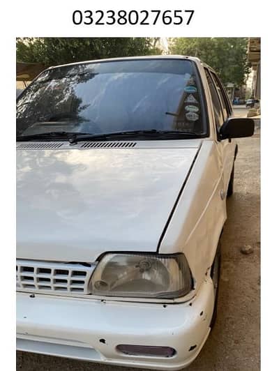 Suzuki Mehran Whilte 1994 03238027657 [urgent sale]