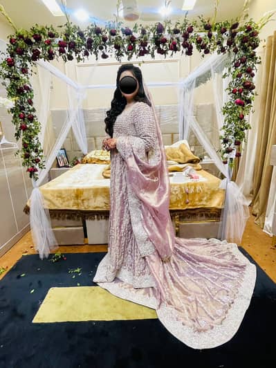 Valima Bridal Drees (tail maxi)