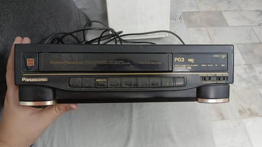 Panasonic po3 NV-PO3R HQ video cassette player