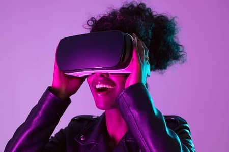 Lefant 3D VR headset with controller