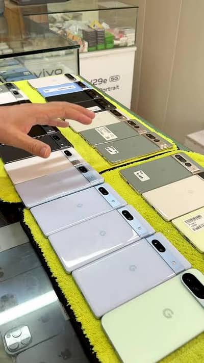 Google Pixel 9 Pro XL , 9, 8Pro ,8 ,8A ,7 Pro , 7 , 7A , 6 Pro , 6 ,6A