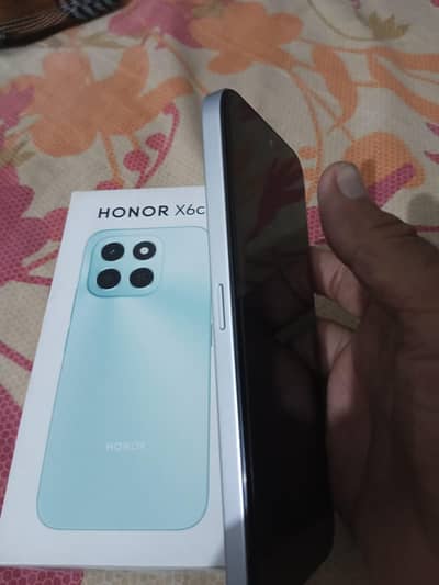 Honor x 6 c+6=12/128 GB dual SIM official PTA approved