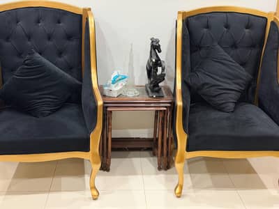 5 Sofas solid wood 10/10 Condition