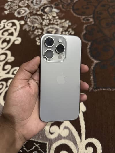 iPhone 15 Pro factory Unlock (92 health) Physical plus e sim natural