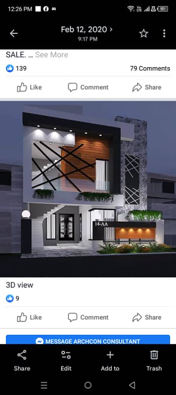 Big upper portion for rent in Kent housing