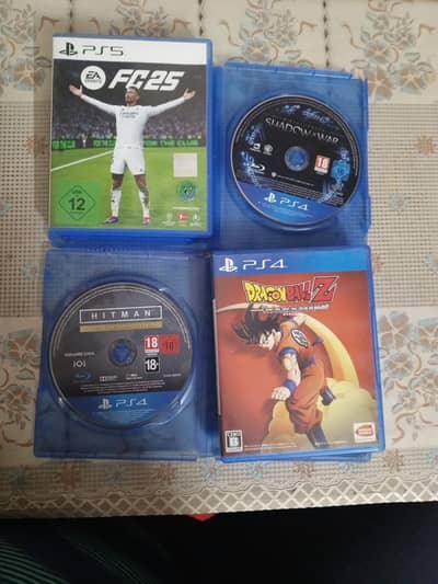 Ps5 and Ps4 games
