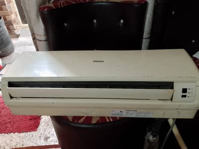 haier 1 ton split AC with router