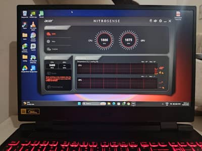 High end Gaming laptop core i7 12th gen, 16 gb Ram, 1024 GB, RTX 3050