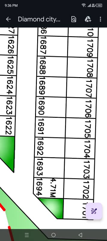 Small possastion plot available for Sale in diamond city phease 2 D block