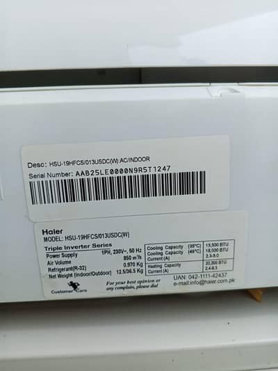 haier 1.5 ton ac for sale