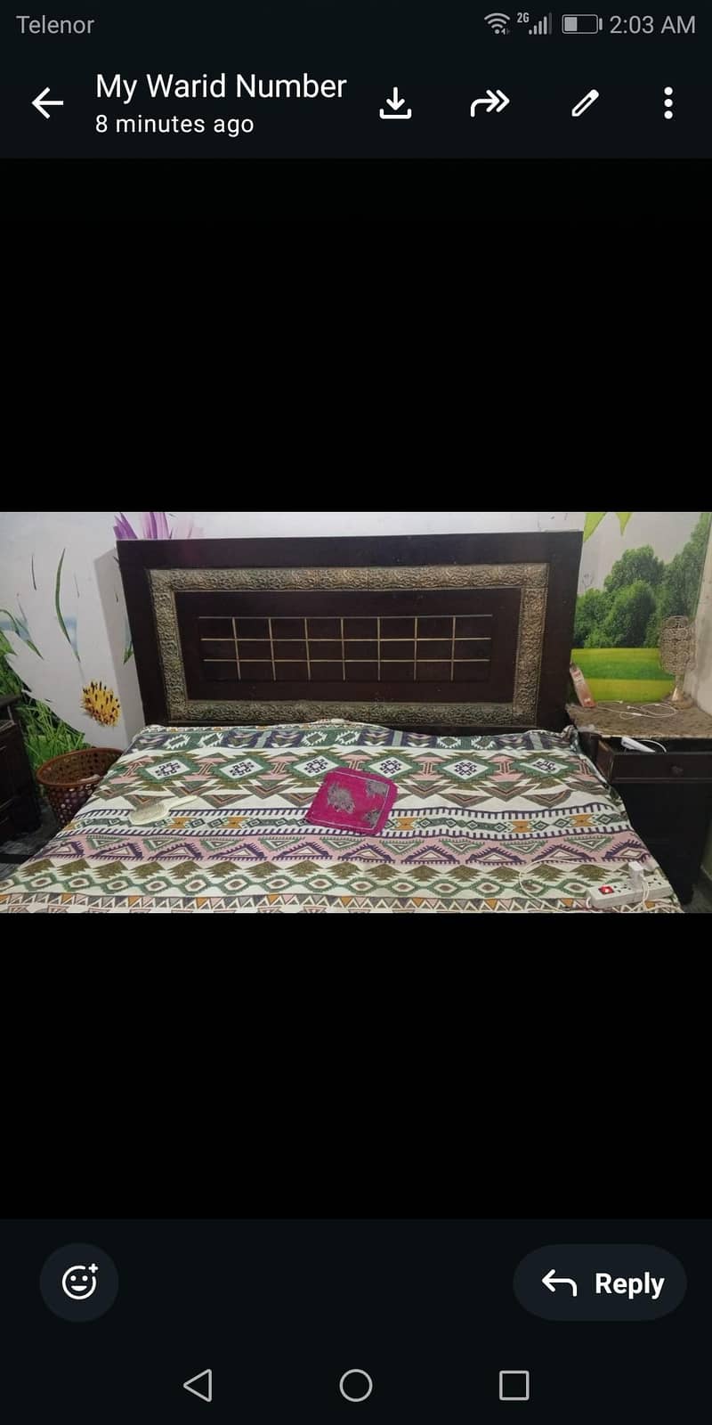 bed set with dressing 0