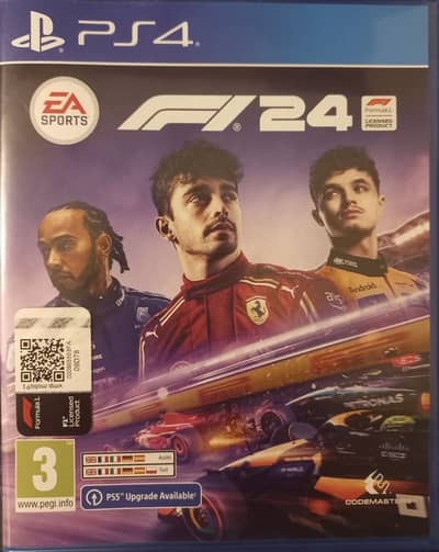 F1 2024 PlayStation 4 Game CD – Official F1 Game for Sale
