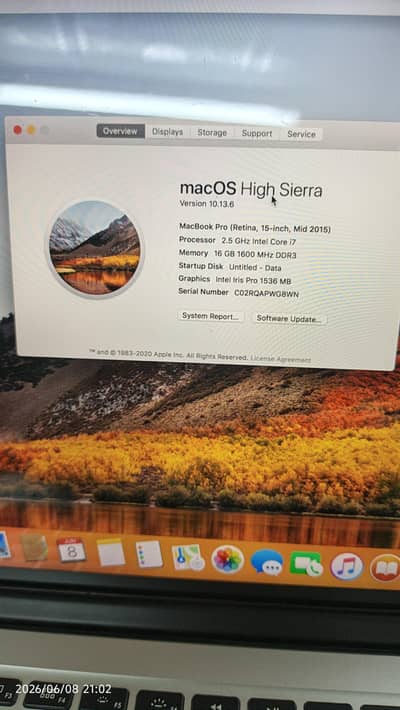 Macbook Pro 2015