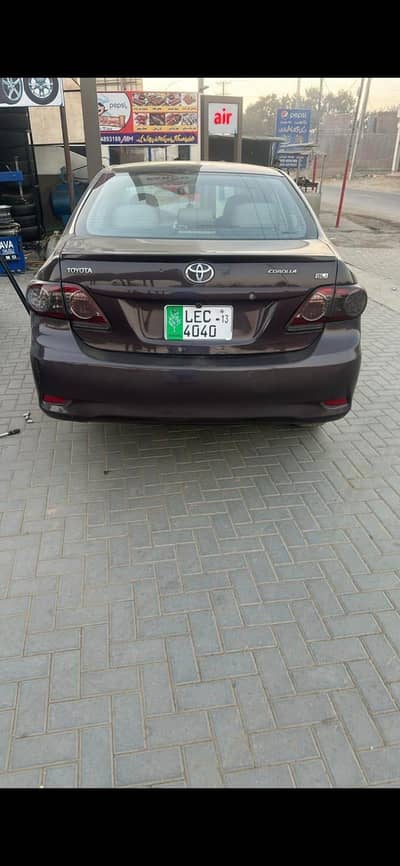 Toyota Corolla GLI 2013