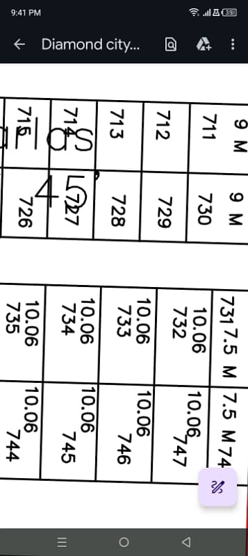 Seven Marla plots available for sale in diamond city phease 2 D block