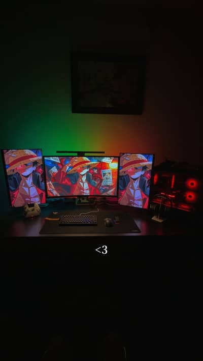 Ultimate Gaming Setup | RTX 3070 Ti PC with Triple Monitors