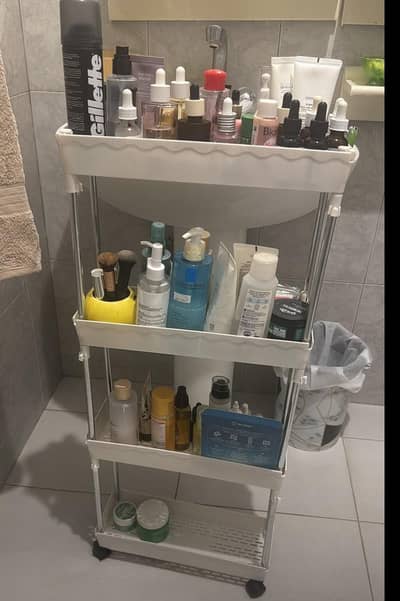 4 tier slim trolly