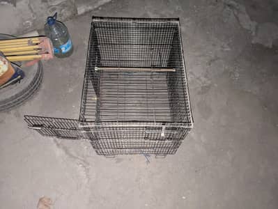 cages and clay pots for bird's