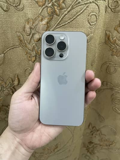 Apple iPhone 15 Pro PTA APPROVED Natural Titanium!