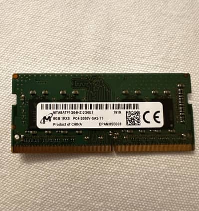 8gb ddr4 for laptop
