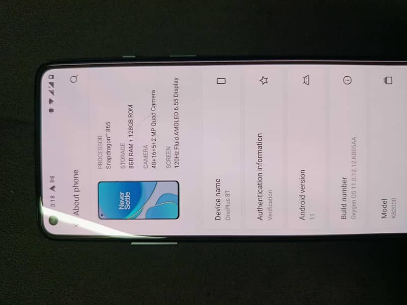 One Plus 8T 1