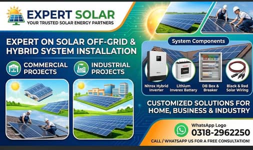 2.5KW-4KW-5kw-10KW Upto Your Maximum Requirements
