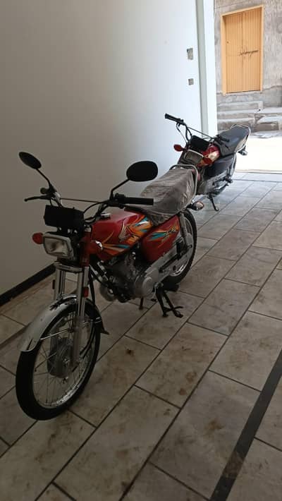Honda Cg 125 2026 Red colour