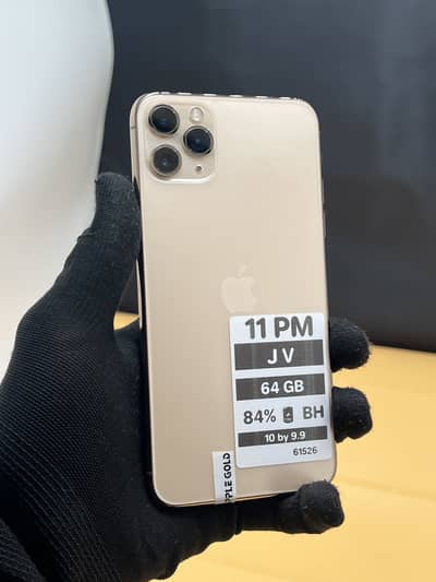 Apple iPhone 11 Pro Max 64 GB Jv 84% battery Health