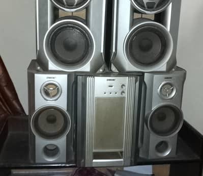 sony speakers with  woofer